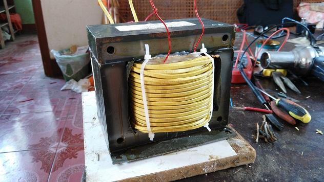 自己制作变压器电焊机