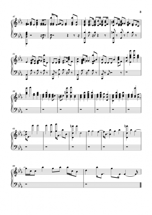 past lives 谱子含midi