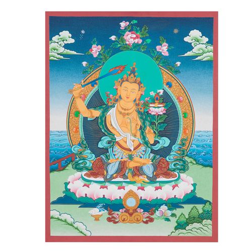 多吉巴登《文殊菩萨》