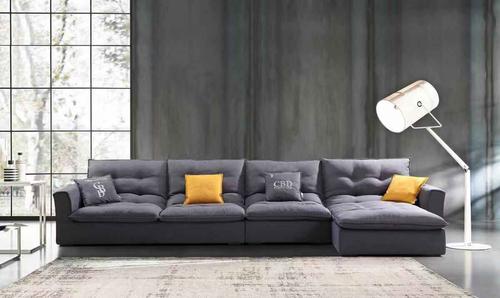 cbd 懒人布艺沙发sa6-1三人位 单人位 贵妃位 总长3.9m