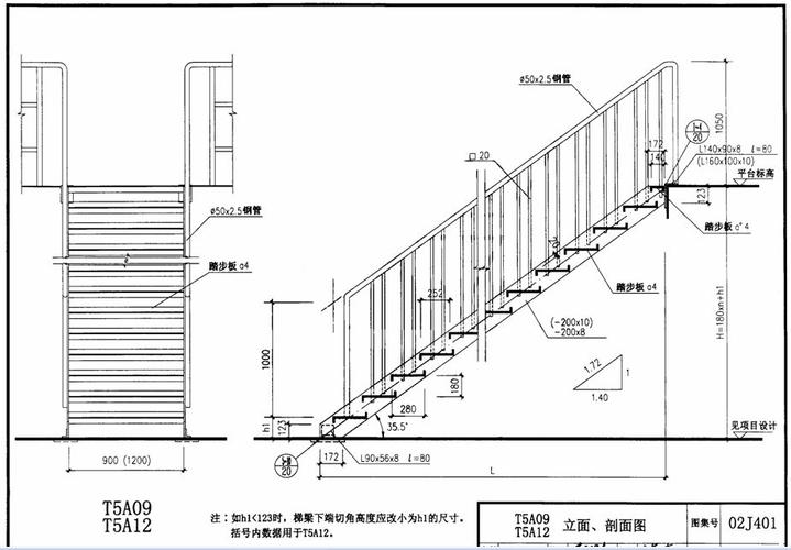 6m宽,要用什么型号的槽钢,踏步板