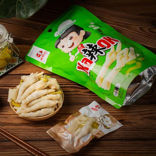 辣媳妇泡椒凤爪255g散装鸡爪子独立小包装山椒味鸡脚卤味小零食