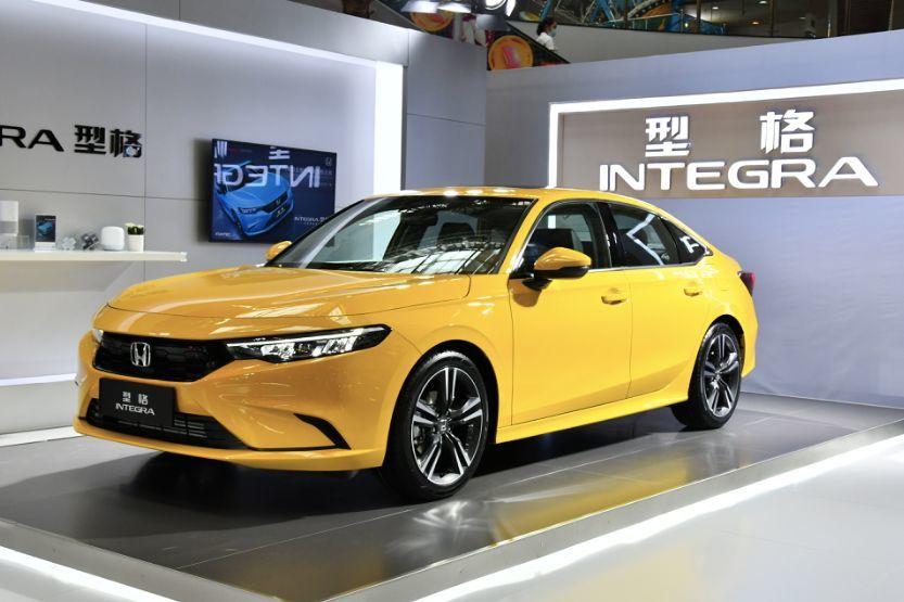 时尚型动姿态引领潮流 广汽本田型格integra实车首秀