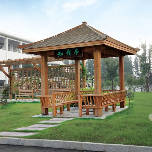 凉亭17更多 >防腐木凉亭防腐木花架防腐木栈道木屋防腐木凉亭123防腐