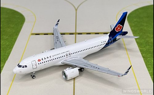jc wings 1:400 lh4130 qingdao airlines 青岛航空 airbus a320 b