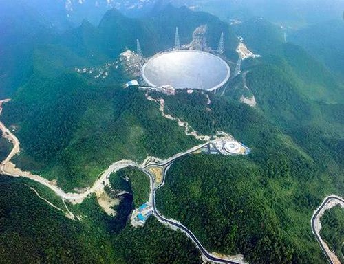 这个景区就是平塘天眼景区.