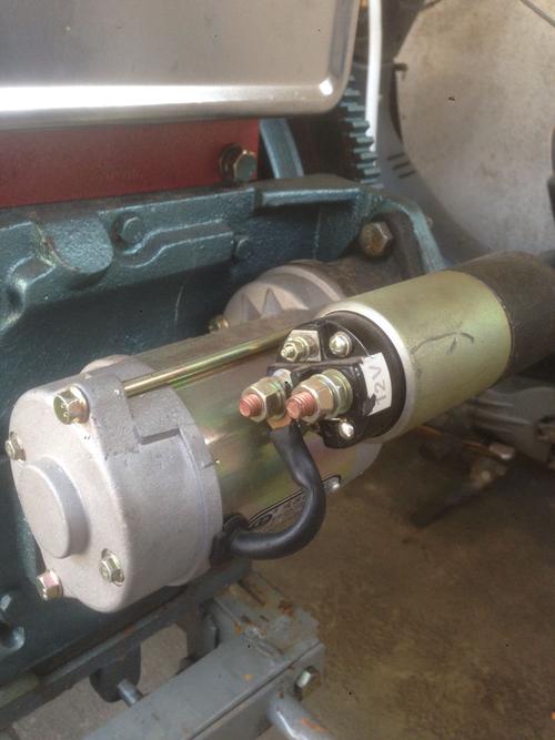 拖拉机的启动机怎么接线?