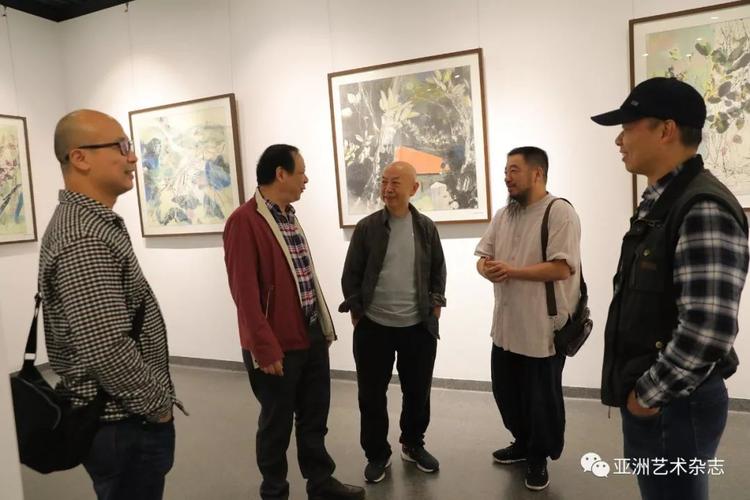 草木风华谷萍教授绘画艺术展在莆田市群众艺术馆开幕