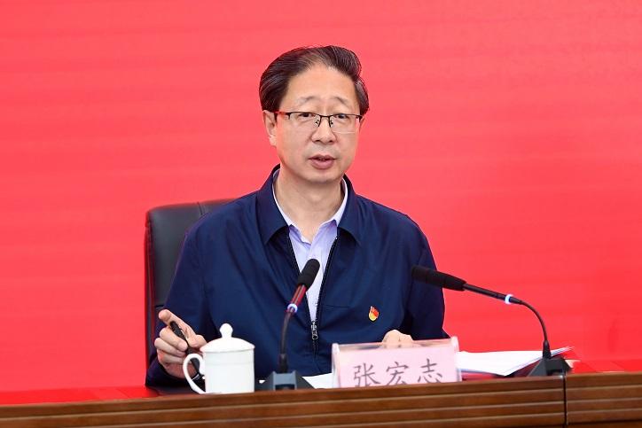 4月14日,市政协副主席,县委书记张宏志主持召开县委党史学习教育领导