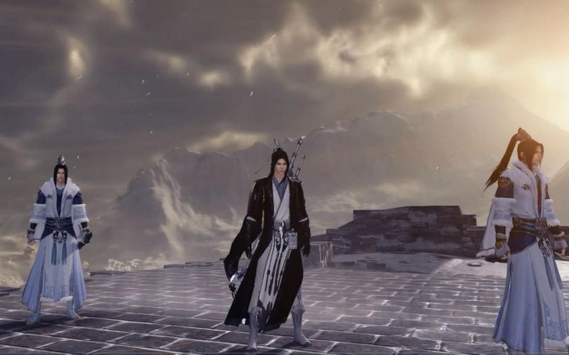 【天涯明月刀ol】你们要的高冷禁欲道长.真武论剑