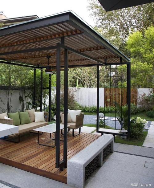 花园凉亭庭院设计必有一亭遮风挡雨又遮阳怎么能少得了凉亭