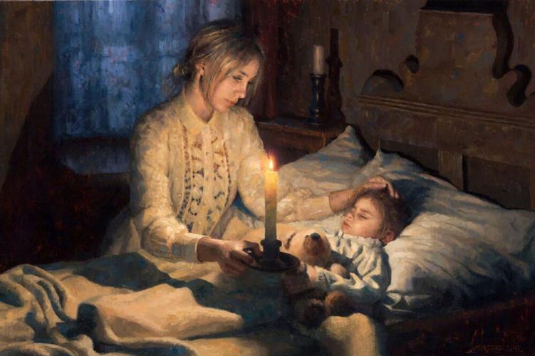 来自画家 damian lechoszest 人物绘画作品 | www.damianlechoszest.