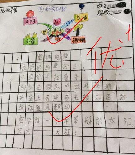 彩色的梦(思维导图 诗和远方)