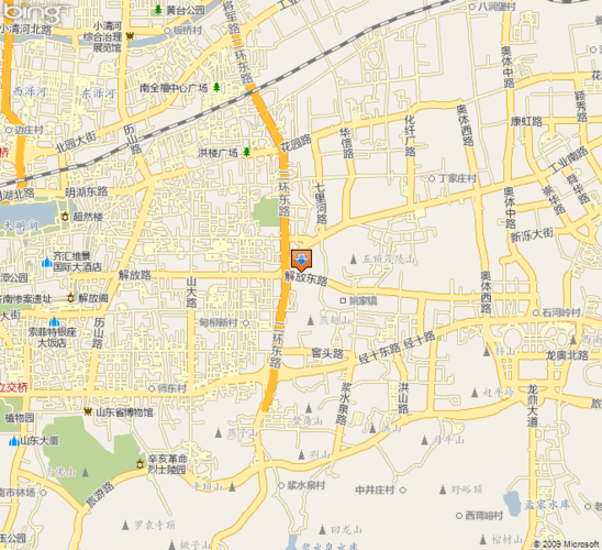 济南市历下区地图