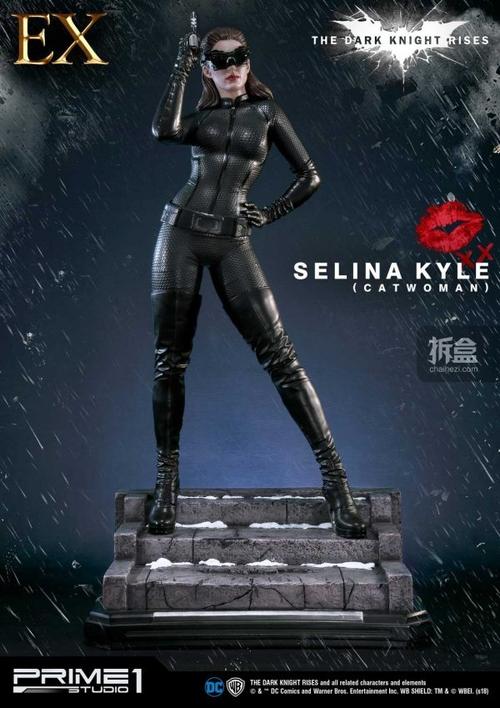 prime 1 studio dc电影《蝙蝠侠:黑暗骑士崛起》猫女catwoman 1:3雕像