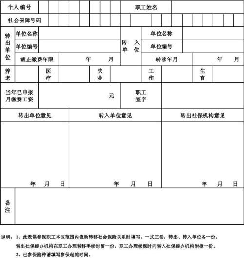 苏州市吴中区职工区内流动社会保险关系转移单