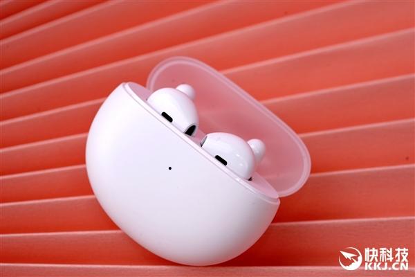 oppo enco air真无线耳机开箱图赏:半透明设计