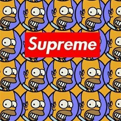 2019最潮qq头像superme大全 supreme头像男潮流动漫大全