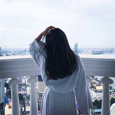 高清时尚女生头像背影图片大全集