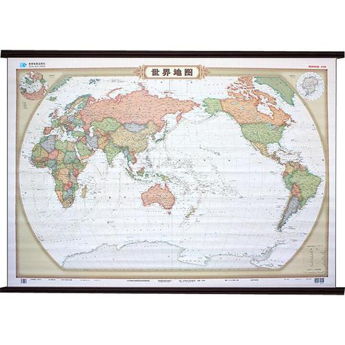 地图星球出版社行政区划版图正版新华书店文教区划图世界国家