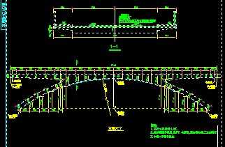 刚架拱桥斜腿钢构桥设计图纸