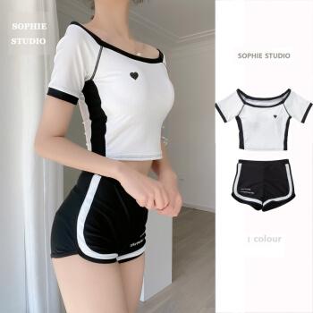 服饰内衣>内衣>泳衣>柏裳(poshawn)>poshawn轻奢高端网红游泳衣女分体