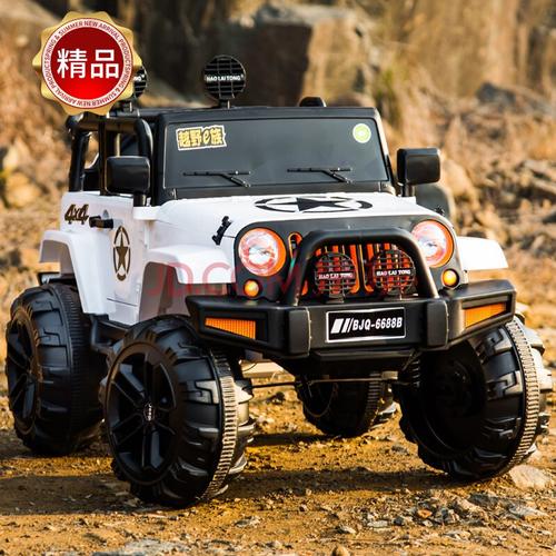 婴幼儿童电动车四轮可坐人电动汽车1-6岁四驱越野遥控童车电动玩具车