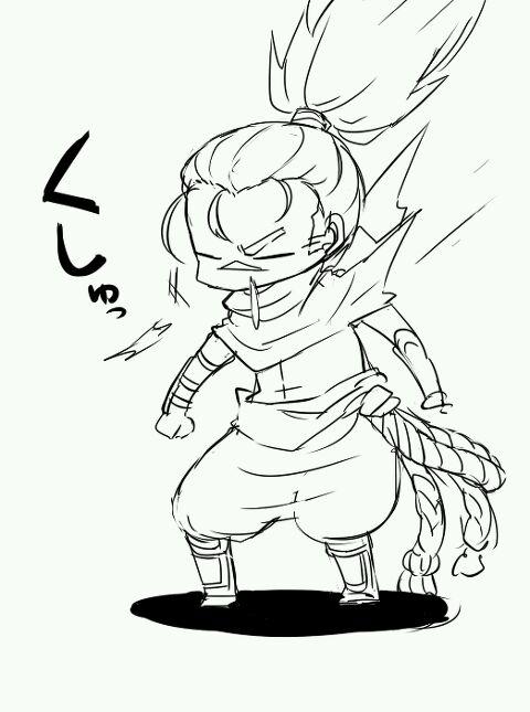 求亚索帅气飘逸图片咯97疾风剑豪吧百度贴吧