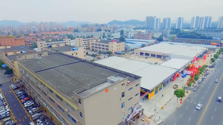 东莞工业区航拍2原创视频