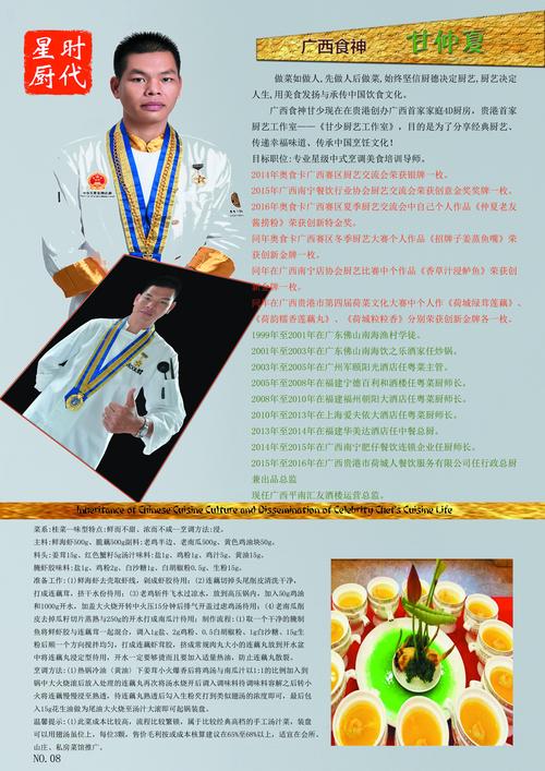 甘仲夏五星级名厨名厨数据网名厨收录查询中心