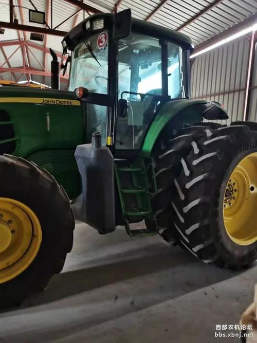 【二手农机】出售19年手续齐全的约翰迪尔2104拖拉机!