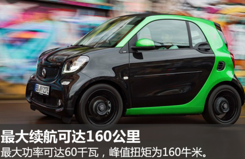 两门电动汽车,小编觉得,新款smart fortwo ed 就很好