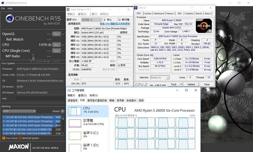 lake,coffee lake 等及主板 intel core i5-9600k @ 5ghz(1