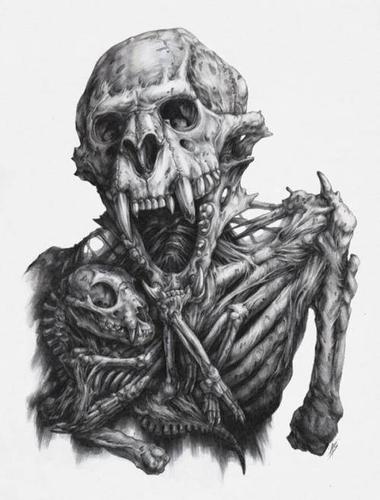 不是素描的异形怎么画