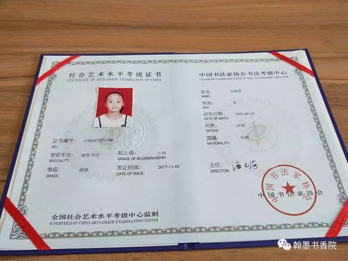 终于等到你盼星星盼月亮终于盼到你期待已久的硬笔书法考级证书