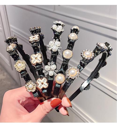 刘海固定发箍网红2021年新款碎发整理神器发卡编发神器头箍发夹