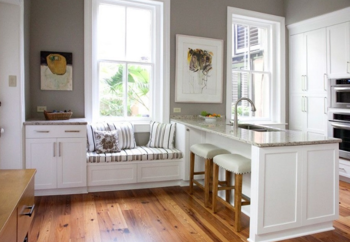 2019厨房飘窗装修效果图 厨房飘窗装修设计图大全