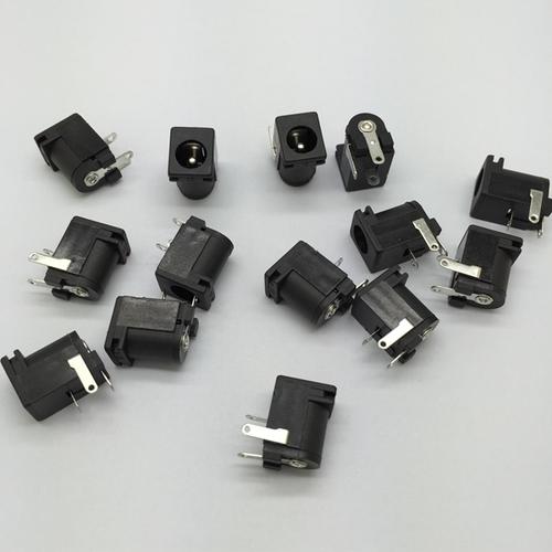 电源充电供电接口 5.5x2.1mm 插头座 dc 直流电源插座 座 dc dc005b