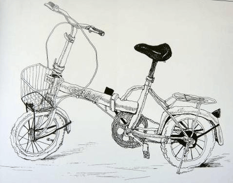 补充教案:线描写生画——《自行车》