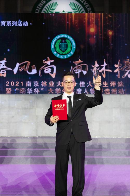 我院董瑞文王锦亚两位同学获评校2021年十佳大学生