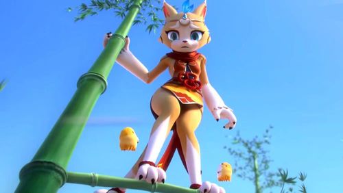 最近,有网友把国漫《巨兵长城传》女主"夜晴洗月"的照片发布到了