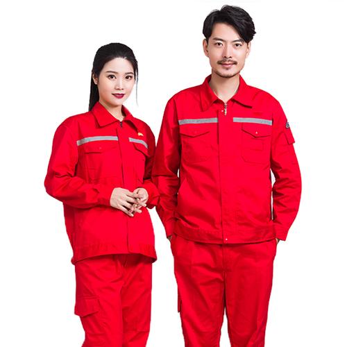 防静电工作服套装中石油石化劳保油田加油站工作服