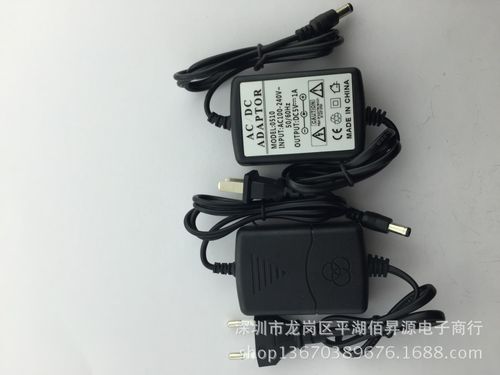 厂家供应 12v1a美规开关电源适配器 12v1000ma led双线电源