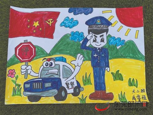 长安警,校同庆"中国人民警察节",尊警爱警氛围浓厚