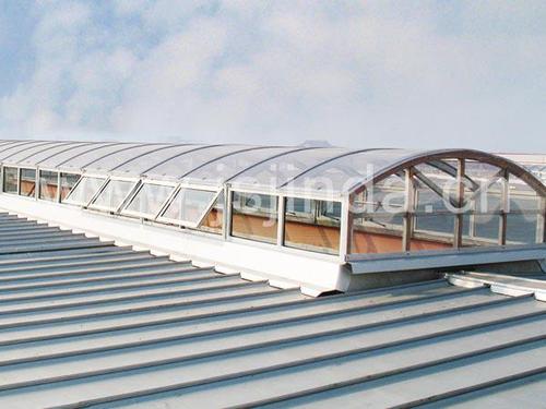 电动圆拱型采光排烟天窗