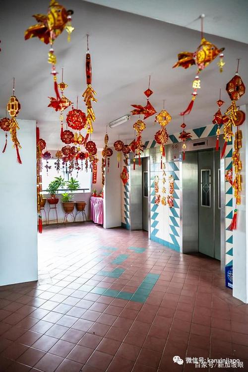 牛车水算啥?看这组屋的春节装饰,牛年要不旺都难