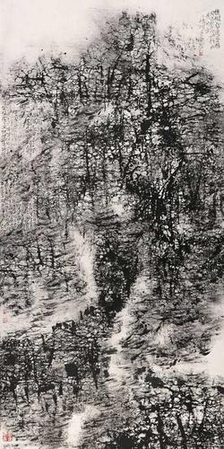 曾来德  山水 镜心拍卖公司:拍卖日期:2005-12-12成交价:rmb 44000