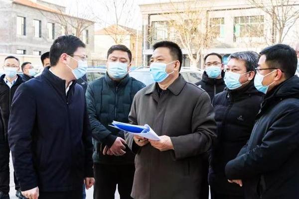 魏振东调研项目建设和疫情防控工作