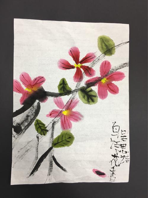周六下午国画班第七次课《鸟语花香》 绘画比赛