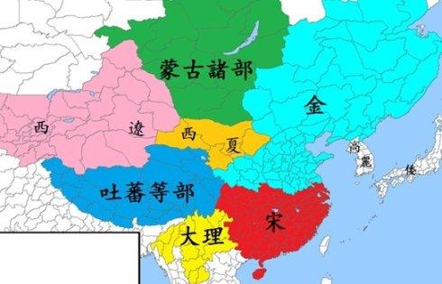 从地图看中国的历史变迁之——五代十国宋元明清及民国
